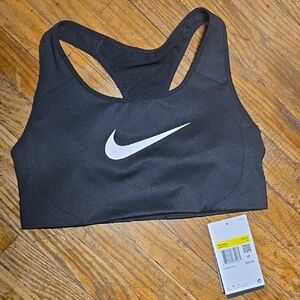 Nike Black Sports Bra with Racerback Design